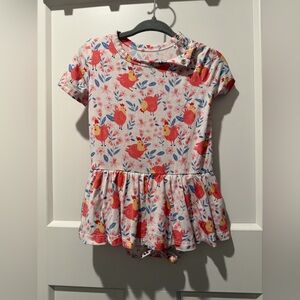 Gigi & Max Cute Chicken Twirl Bodysuit 12M